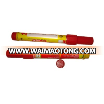 High Quality Consumer Football Match Celebration 60sec Red Hand Flare Fireworks