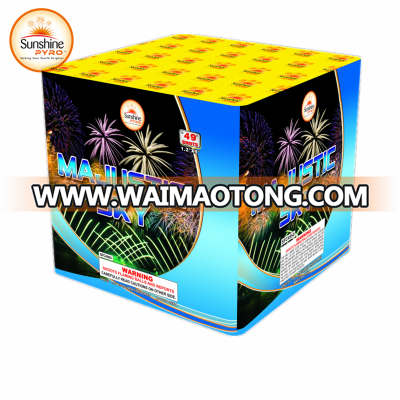 Professional 2''49 shot cake fireworks