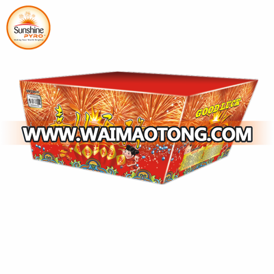 150 Shots Hotsale Malaysia market Z FAN W Mixed Shape Celebration Display Cake Firework